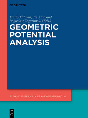 cover image of Geometric Potential Analysis